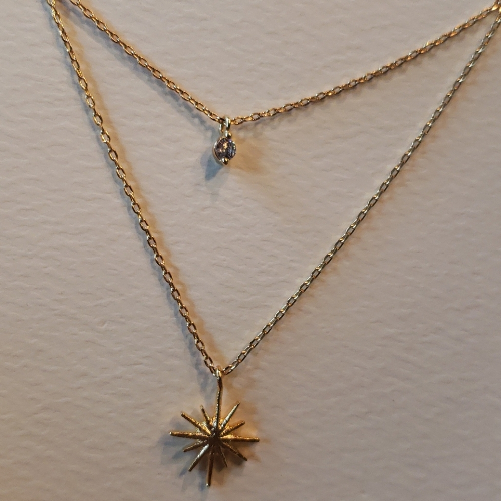 Gold   Necklace. 16in